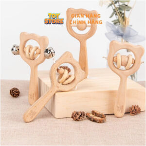 Bộ đồ chơi xúc xắc bằng gỗ cho bé toystore FUDAER