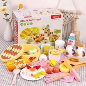 Bộ đồ chơi nấu ăn thức ăn nhật bản, set các mẫu đồ ăn bằng gỗ cho bé toystore FUDAER