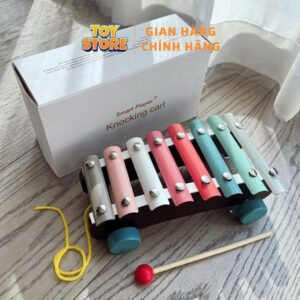 Bộ đồ chơi đàn gỗ cho bé, đàn gỗ 8 âm thanh phát triển trí não toystore FUDAER