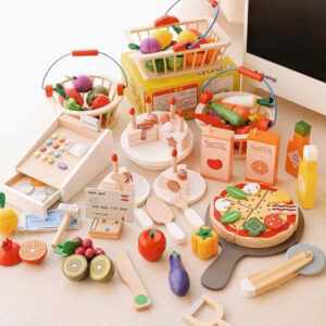 Bộ đồ chơi kabeiqi nấu ăn bằng gỗ cao cấp cho bé toystore FUDAER